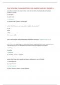 ESAS 2021 REAL EXAM QUESTIONS AND ANSERS//ALREADY GRADED A+  what physical property of a material refers to the point at which a material liquifies on heating or solidifies on cooling. 