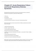 Chapter 67: Acute Respiratory Failure and Acute Respiratory Distress Syndrome 2024/2025