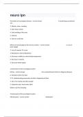 neuro lpn Study Guide With Practical Answers/2024.