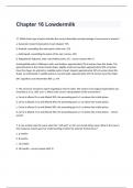 Chapter 16 Lowdermilk exam questions and answers