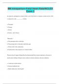 MN Intrapartum-Fetal Heart Rate/NCLEX  Exam 2