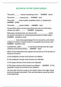 BIO 202-CH. 20 TEST LATEST UPDATE