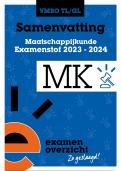 Samenvatting Maatschappijkunde Examen VMBO TL&GL 2024