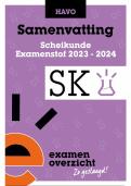 Samenvatting Scheikunde Examen HAVO 2024