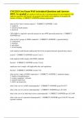 CM 2215 Coss Exam Well Articulated Questions and Answers 100% A+ graded the employer shall provide a training program for each employee who might be exposed to fall hazards. the program shall enable each employee to recognize the hazards of falling. - COR