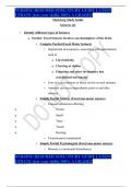 NURSING HESI MED SURG STUDY GUIDE LATEST UPDATE [test your skills] 100% A GRADED