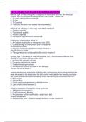 MVU NURS 620 Exam 4(Errorless answers)