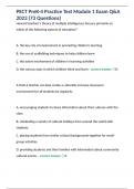 Chapter 5 Intermediate Accounting  Review - Balance Sheet and Statement of Cash Flows Exam Solutions 2024