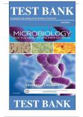 Complete Test Bank Microbiology for the Healthcare Professional 2nd Edition by VanMeter ISBN: 9780323320924 Questions & Answers with rationales Chapter 1-25 Course