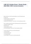 LSB 3213 Holden Exam 1 Study guide.docx