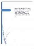 RELIAS RN PHARMACOLOGY TEST A ACTUAL EXAM LATEST /PHARMACOLOGY RELIAS TEST A REAL EXAM QUESTIONS AND CORRECT ANSWERS|ALREADY GRADED A+