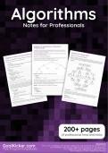 Algorithm notes for professionals