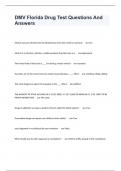 DMV Florida Drug Test Questions And Answers    Alcohol can pass directly into the bloodstream from the mouth or stomach -    ans-Yes