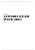 LCP4804 EXAM PACK 2024