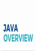 Java and Data structures Summary -  Interview preparation