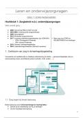 Complete Samenvatting Leren en Onderwijszorgvragen (2024)