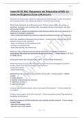 Ammo-54-DL Risk Management and Preparation of SOPs for Ammo and Explosives Exam with Answers..