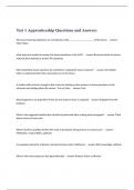 Test 1 Apprenticeship Questions and Answers