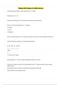 Biology 1301 Chapter 3 Verified Answers