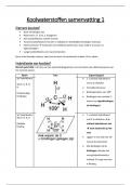 Samenvatting koolwaterstoffen (deel 1)