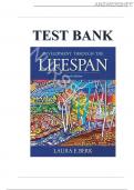 TEST BANK FOR DEVELOPMENT THROUGH THE LIFESPAN 4th &7th EDITION by Laura Berk ANSWERSHEET Exam (elaborations) Test bank for campbell biology 12th edition lisa a.stamped |||Latest 2024 ||Answersheet ||Verified by experts