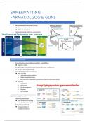 samenvatting farmacologie