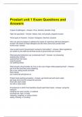 Prostart unit 1 Exam Questions and Answers 2024 (Graded A)