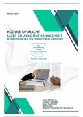 Drie geslaagde NCOI moduleopdrachten Operationeel Salesplan, Sales en Accountmanagement uit 2022 en 2024