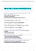 PROSTART CHAPTER 5 TEST REVIEW QUESTIONS AND ANSWERS