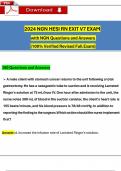 2024 HESI Rn Exit Exam V7 with NGN Questions and Verified Rationalized Answers, 100% Guarantee Pass