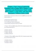 Chapter 1 Test: Types of Apparatus  Equipped with a Pump, DPO Chapter 2 (App  Inspection and Maintenance) Study Guide,  DPO Chapter 3 (App Safety and Operating  Emergency Vehicles) Study Guide