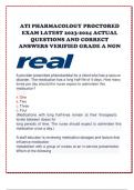 PACKAGE DEAL FOR ATI EXAM .GUARANTEED PASS 