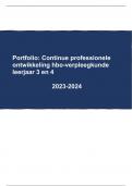 Portfolio | Continue Professionele Ontwikkeling leerjaar 3 en 4