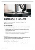 Hoofdstuk 2 - Cellen