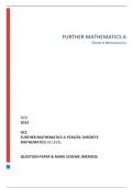 OCR 2023 GCE FURTHER MATHEMATICS A Y534/01: DISCRETE MATHEMATICS AS LEVEL