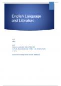 OCR 2023 GCE ENGLISH LANGUAGE AND LITERATURE H474/01: EXPLORING NON-FICTION AND SPOKEN TEXTS A LEVEL QUESTION PAPER & MARK SCHEME (MERGED)