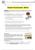 Stuvia-2100571-student-exploration-moles-gizmo (2024/2025) Newest Questions and Answers (Verified Answers)