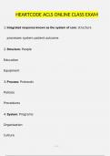 Stuvia-2140787-heartcode-acls-exam (2024/2025) Newest Questions and Answers (Verified Answers)