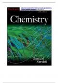 Test Bank for Chemistry 9th Edition by Steven S. Zumdahl (Author), Susan A. Zumdahl (Author)