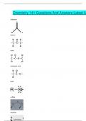 Chemistry 141 Questions And Answers Latest Update 