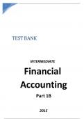 Exam ACC 405 TEST BANK_IFA PART 1B Latest