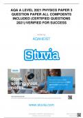 Stuvia-1484294-aqa-a-level-2021-physics-paper-3-question-paper-all-compoents-included-certified