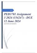 PED3701 Assignment 3 2024 (154247) - DUE 12 June 2024