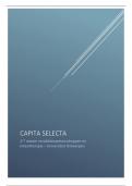 Capita selecta: alles