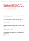 DEX IOT DAY 5 TEST ACTUAL EXAM COMPLETE  QUESTIONS AND CORRECT VERIFIED  ANSWERS(DETAILED ANSWERS)|ALREADY GRADED  A+|100% GUARANTEED PASS!