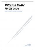 PVL3702 EXAM PACK 2024