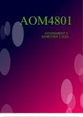 AOM4801 Assignment 3 2024