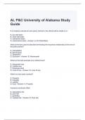 Alabama State Insurance Exam Bundle (Full Pack solution) Graded A