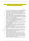 NUR 635 MIDTERM EXAM SPRING-SUMMER PHARM  EXAM 100 VEIFIED QUESTIONS GCU