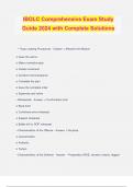 IBOLC COMPREHENSIVE EXAM QUESTIONS AND ANSWERS Troop Leading Procedures - Answer- • Receive the mission- LDRs determine unit mission and time available to accomplish it. Conduct initial analysis. • Issue a warning order (WARNO)--less detailed than Opord •